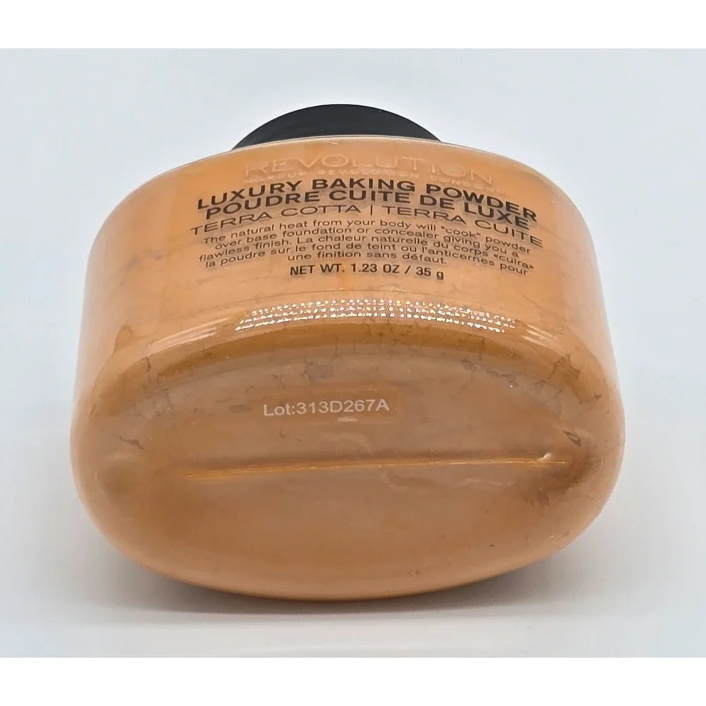 Makeup Revolution Luxury Baking Powder Terra Cotta 1.23 oz 35g 95185 NEW